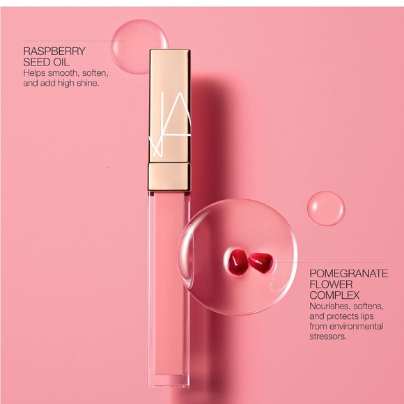 NIB Nars Full Vinyl Lip Lacquer Shade Orgasm - Picture 2 of 5